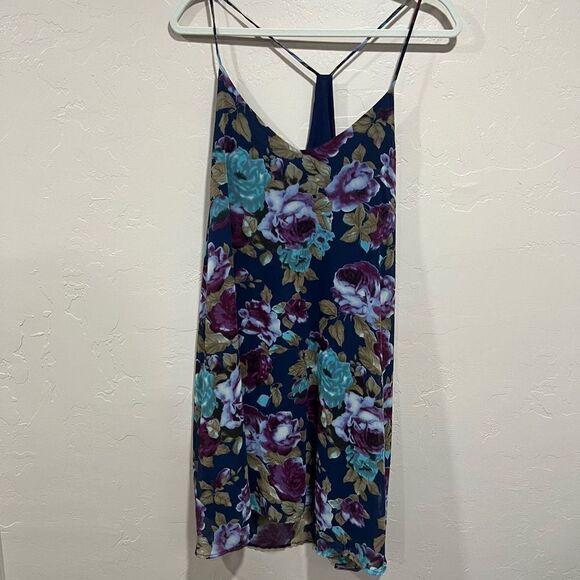 Floral Tank Swing Dress - Picture 1 of 5